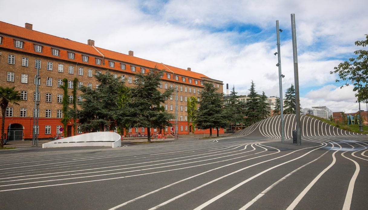 Parc Superkilen dans le quartier de Nørrebro