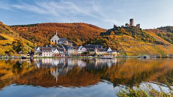 Beilstein, un village de rêve surplombant la rivière