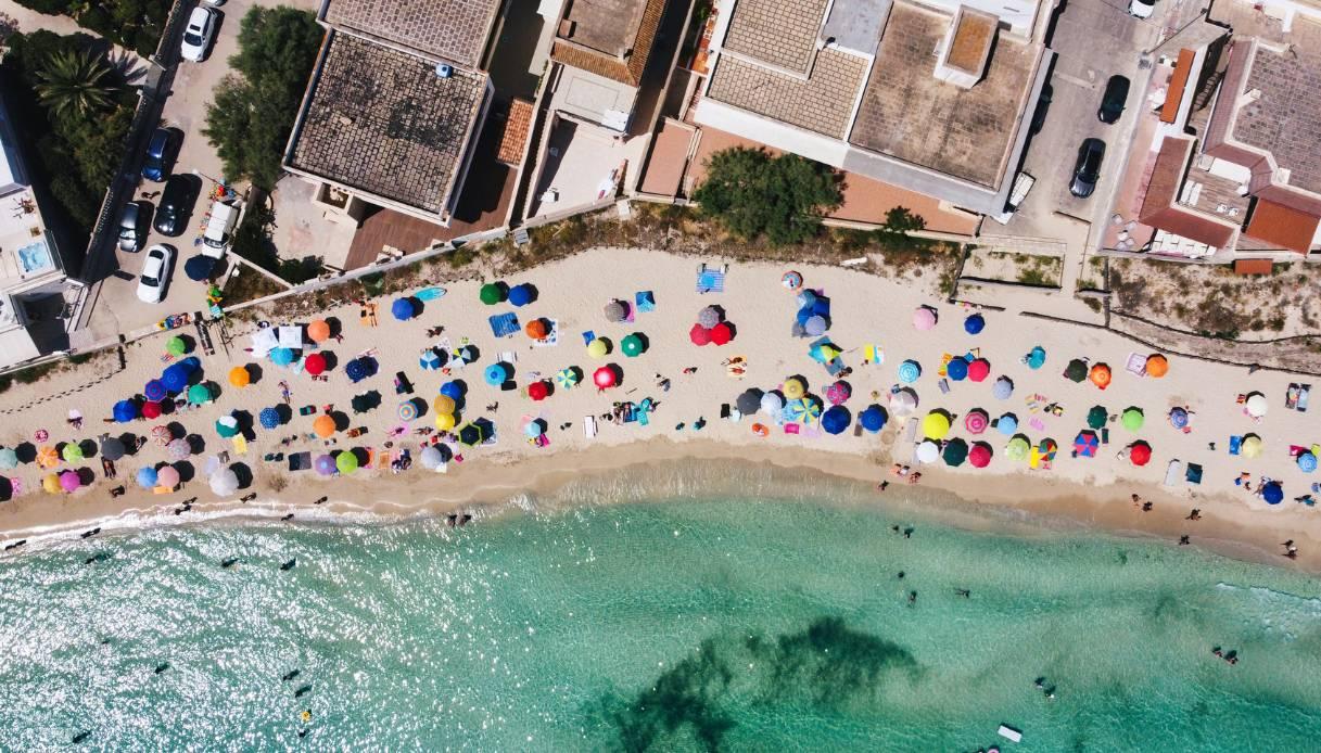 Plage de Torre Lapillo, Lazio